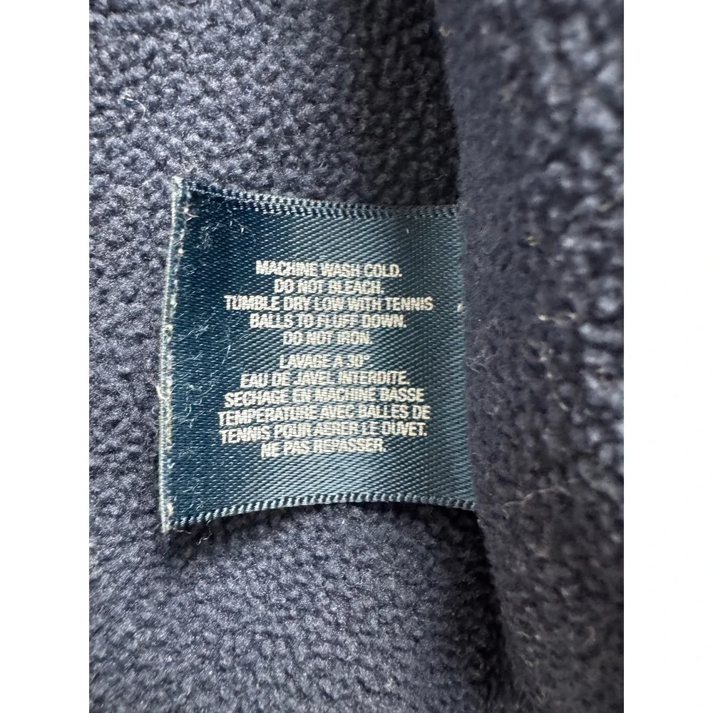 VTG Polo Ralph Lauren Boys Blue  Jacket Detachable Hood Fleece Lined 3T - Picture 4 of 12